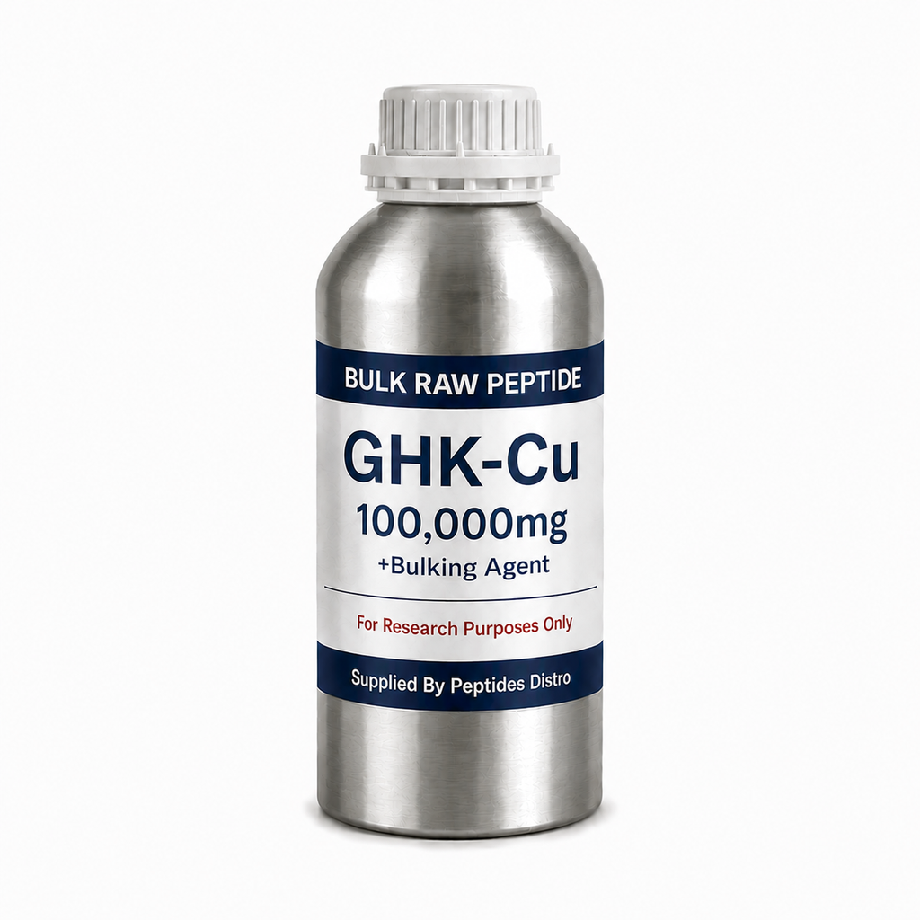 Buy Bulk Raw GHK-Cu Powder - 100,000mg (+Bulking Agent) Wholesale UK